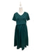 A Green Short Sleeve Dresses from Jump Eat Cry in size Maternity-S for maternity. (Front View)
