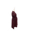 A Burgundy Short Sleeve Dresses from Mothercot in size Maternity-S for maternity. (Back View)