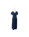A Navy Short Sleeve Dresses from Mothercot in size Maternity-S for maternity. (Front View)