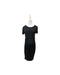 A Black Short Sleeve Dresses from Mothercot in size Maternity-S for maternity. (Front View)