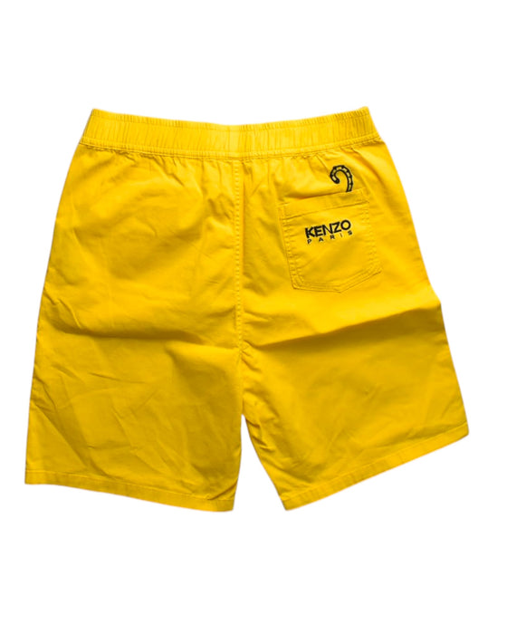 A Yellow Shorts from Kenzo in size 14Y for boy. (Back View)