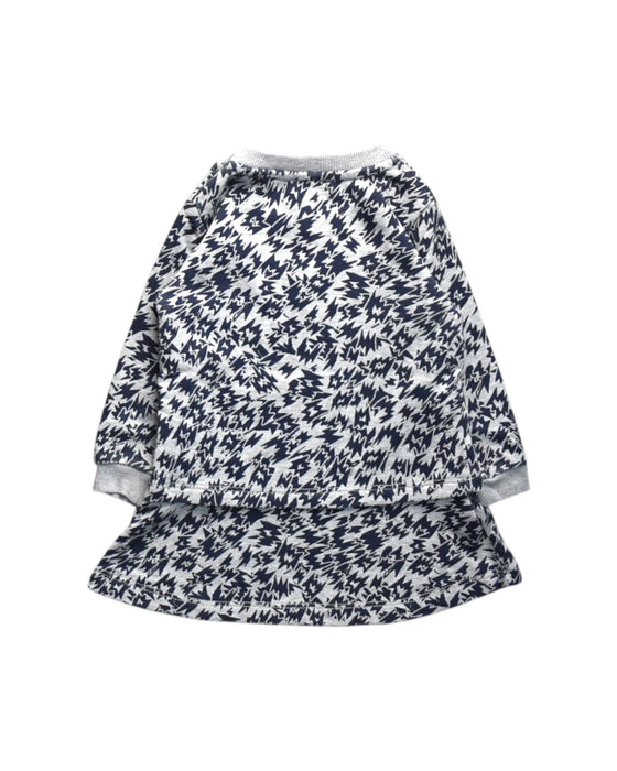 A Grey Sweater Dresses from Kenzo in size 2T for girl. (Back View)