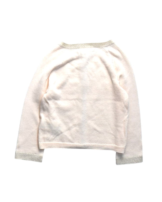 A Ivory Cardigans from Chloe in size 2T for girl. (Back View)