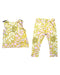 A Pink Leggings Sets from Young Versace in size 3T for girl. (Front View)