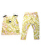 A Pink Leggings Sets from Young Versace in size 3T for girl. (Back View)