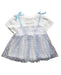 A White Short Sleeve Tops from Mezzo Piano in size 5T for girl. (Front View)