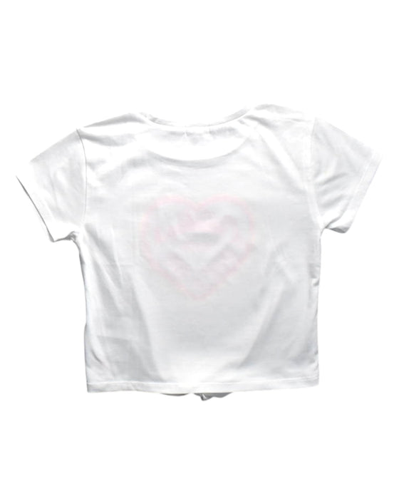 A White Short Sleeve T Shirts from Billieblush in size 5T for girl. (Back View)