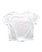 A White Short Sleeve T Shirts from Billieblush in size 5T for girl. (Back View)
