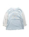 A Blue Long Sleeve Tops from Mezzo Piano in size 3T for girl. (Front View)