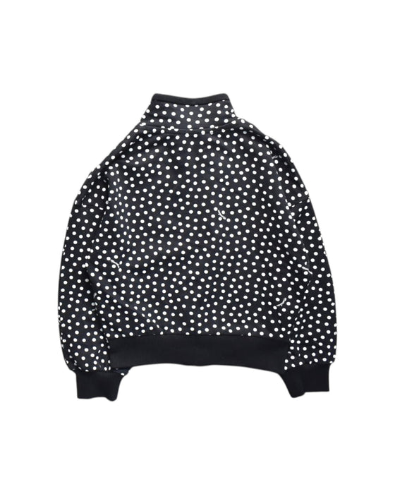A Black Lightweight Jackets from Monnalisa in size 4T for girl. (Back View)