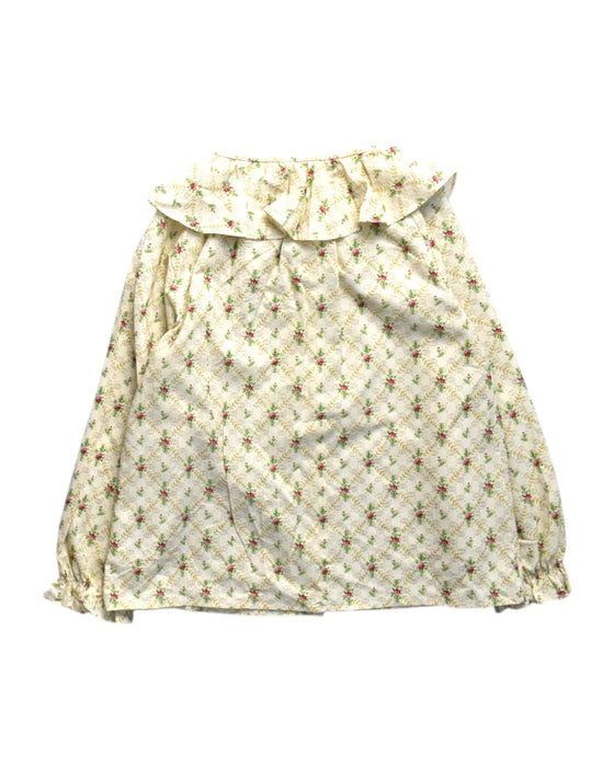 A Ivory Long Sleeve Tops from Gucci in size 3T for girl. (Back View)