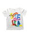 A Multicolour Short Sleeve T Shirts from Stella McCartney in size 4T for girl. (Front View)