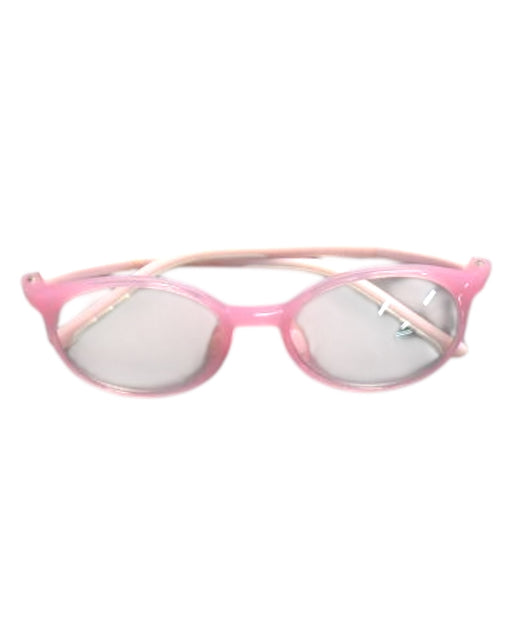 A Pink Sunglasses from Izipizi in size 4T for girl. (Front View)