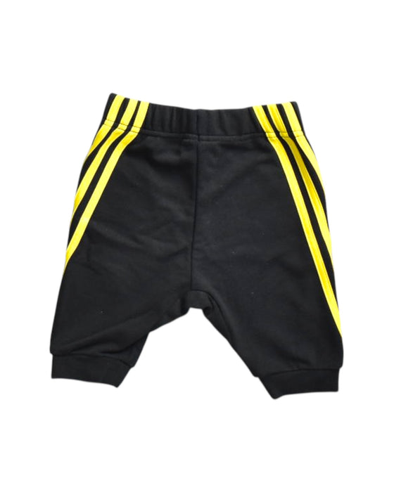 A Black Sweatpants from Adidas in size 6-12M for boy. (Back View)