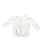A White Cardigans from Seed in size 3-6M for girl. (Front View)