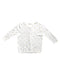 A White Cardigans from Seed in size 3-6M for girl. (Back View)