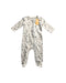 A White Onesies from Elly in size 3-6M for neutral. (Front View)
