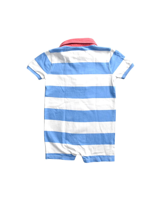A Blue Short Sleeve Rompers from Ralph Lauren in size 18-24M for boy. (Back View)