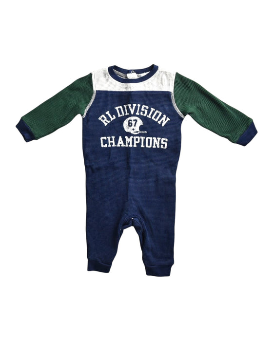 A Multicolour Long Sleeve Rompers from Ralph Lauren in size 3-6M for boy. (Back View)