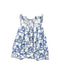 A Blue Sleeveless Dresses from Stella McCartney in size 0-3M for girl. (Front View)