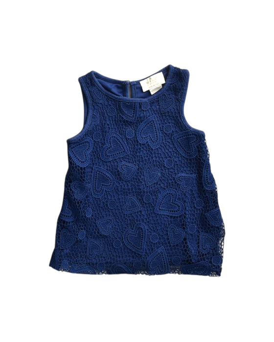 A Blue Sleeveless Dresses from Kate Spade in size 6-12M for girl. (Front View)