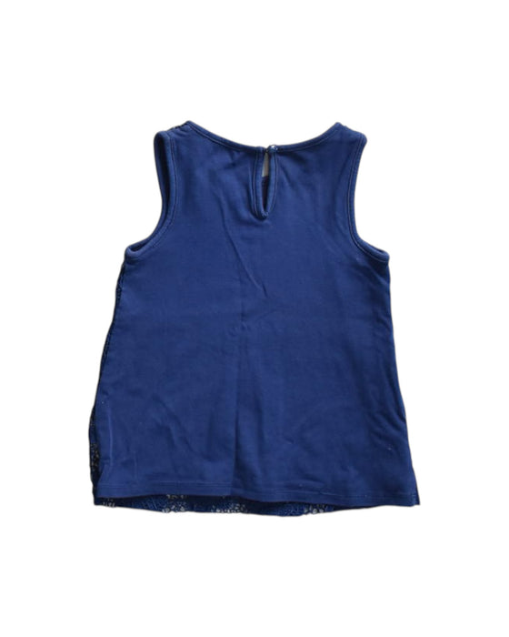 A Blue Sleeveless Dresses from Kate Spade in size 6-12M for girl. (Back View)