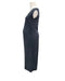 A Navy Sleeveless Dresses from Mamalicious in size Maternity-XS for maternity. (Back View)