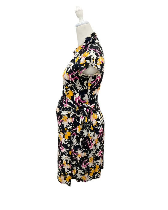 A Multicolour Short Sleeve Dresses from Diane von Furstenberg Maternity Label in size Maternity-S for maternity. (Back View)