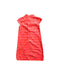 A Red Short Sleeve Dresses from Elly in size 4T for girl. (Back View)