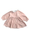A Pink Long Sleeve Dresses from Absorba in size 12-18M for girl. (Back View)