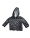 A Black Puffer/Quilted Coats & Outerwear from Bebe by Minihaha in size 6-12M for neutral. (Front View)