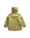 A Yellow Coats from Petit Bateau in size 6T for neutral. (Back View)