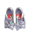 A Silver Flats from Mini Melissa in size 18-24M for girl. (Back View)