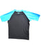 A Multicolour Rash Guards from Arena in size 8Y for boy. (Back View)