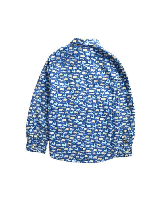 A Blue Long Sleeve Shirts from Paul Smith in size 5T for boy. (Back View)