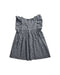 A Black Sleeveless Dresses from Bonpoint in size 6T for girl. (Back View)