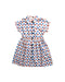 A Multicolour Short Sleeve Dresses from Bonpoint in size 6T for girl. (Front View)