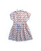 A Multicolour Short Sleeve Dresses from Bonpoint in size 6T for girl. (Back View)