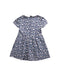 A Blue Short Sleeve Dresses from Jacadi in size 8Y for girl. (Back View)
