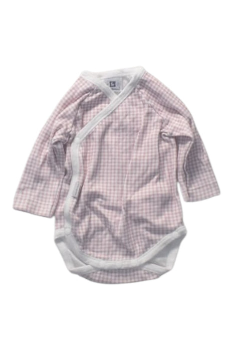 A Pink Long Sleeve Bodysuits from Cambrass in size 0-3M for girl. (Front View)