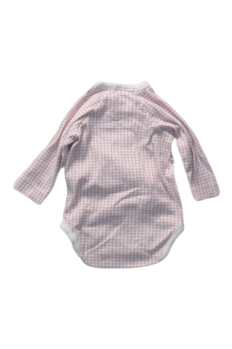A Pink Long Sleeve Bodysuits from Cambrass in size 0-3M for girl. (Back View)