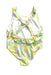 A Multicolour Swimsuits from Jacadi in size 18-24M for girl. (Back View)