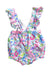A Multicolor Sleeveless Rompers from Jacadi in size 18-24M for girl. (Back View)