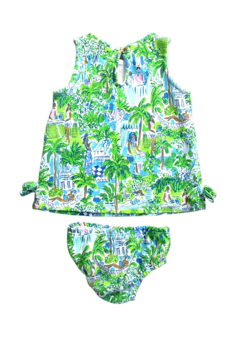 A Multicolour Shorts Sets from Lilly Pulitzer in size 6-12M for girl. (Back View)