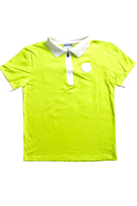 A Yellow Short Sleeve Polos from Jacadi in size 10Y for boy. (Front View)