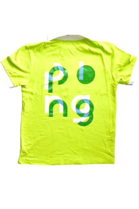 A Yellow Short Sleeve Polos from Jacadi in size 10Y for boy. (Back View)