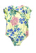 A Yellow Swimsuits from Tea Collection in size 2T for girl. (Back View)