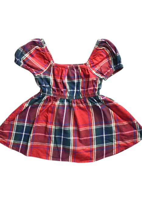 A Multicolour Short Sleeve Dresses from Hill House in size 6-12M for girl. (Back View)