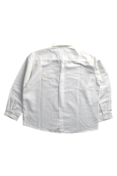 A White Long Sleeve Shirts from Chateau de Sable in size 12Y for neutral. (Back View)