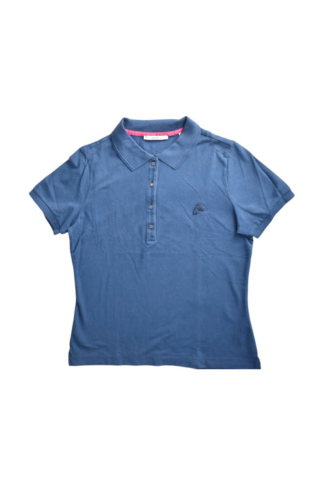 A Blue Short Sleeve Polos from Esprit in size M for girl. (Front View)